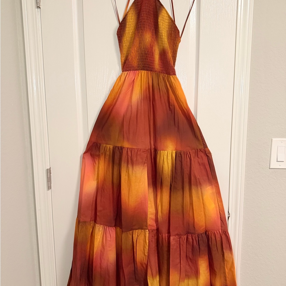 Zara Halter Maxi Dress